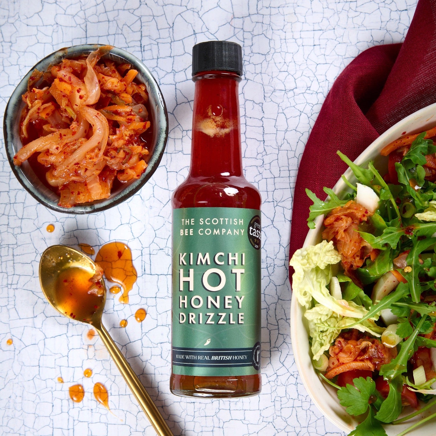 Kimchi Hot Honey Drizzle