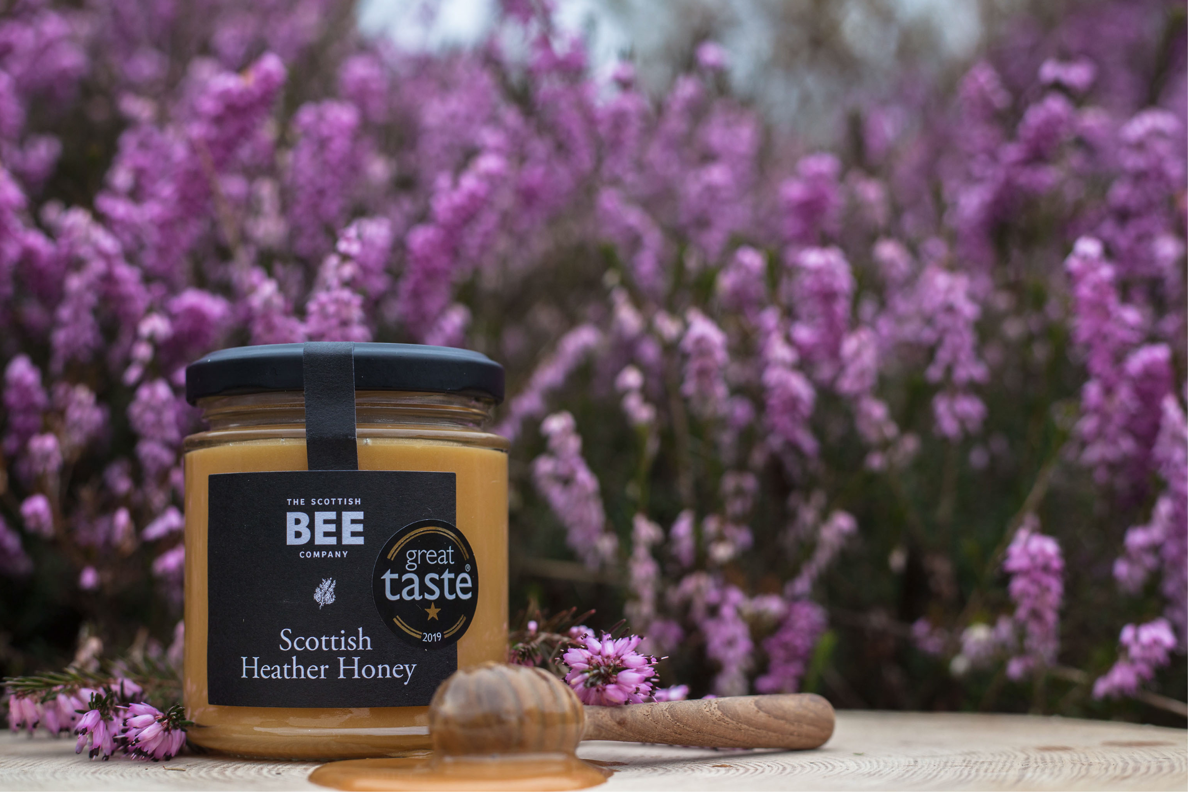 honey in heather