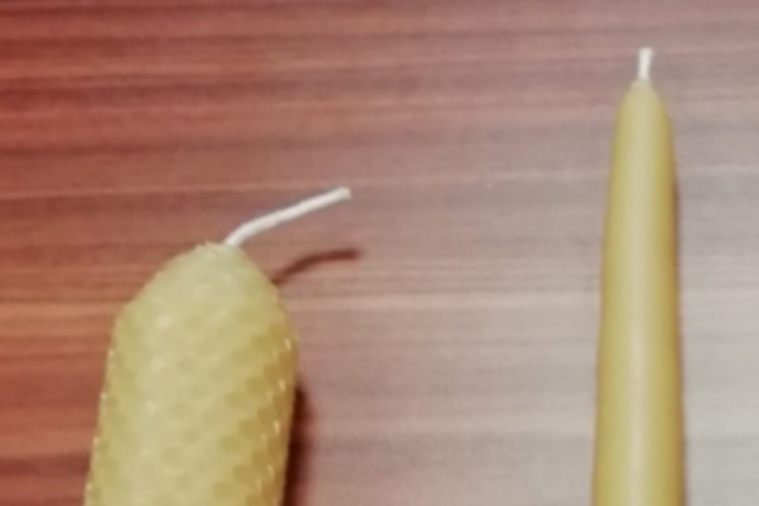 beeswax candles