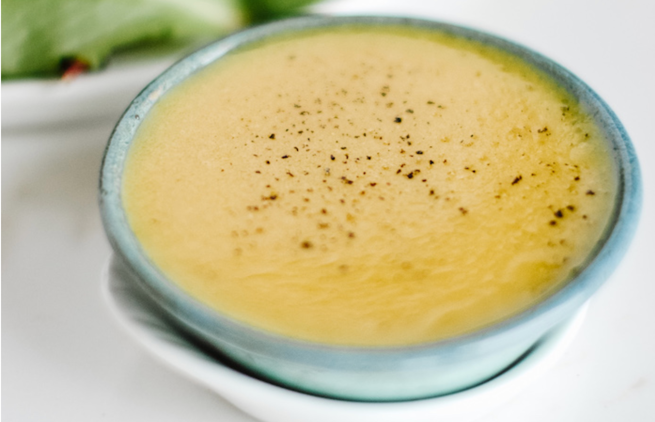 honey mustard and garlic salad dressing