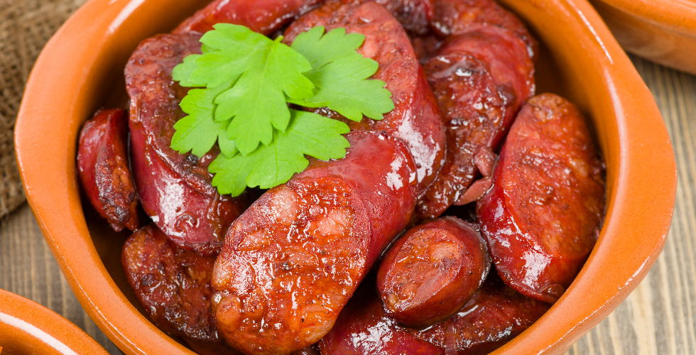 Chorizo in Red Wine 