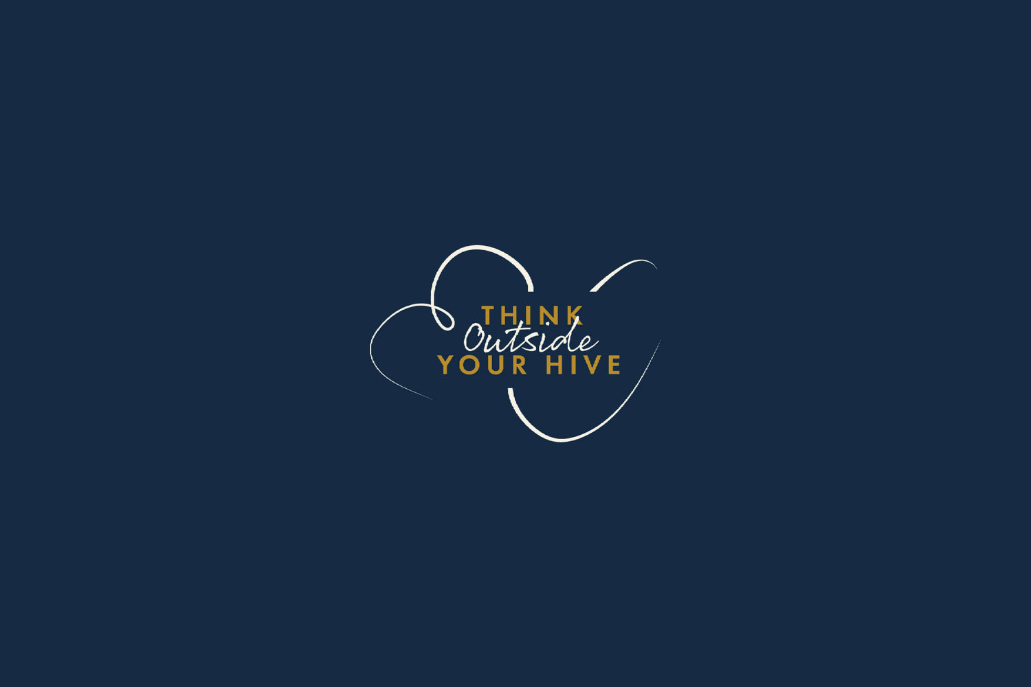 Think outside your hive logo 