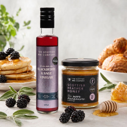 Heather Honey &amp; Blackberry Sage Vinegar Bundle