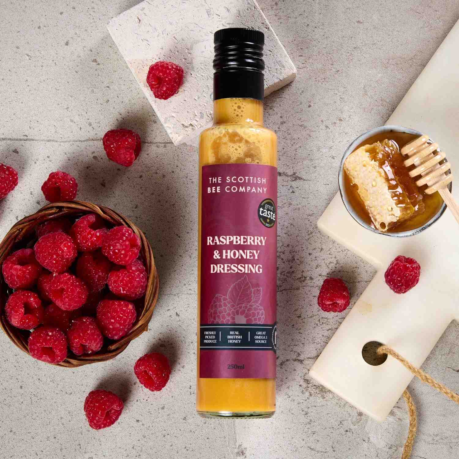 Scottish Bee Company Raspberry &amp; Honey Dressing