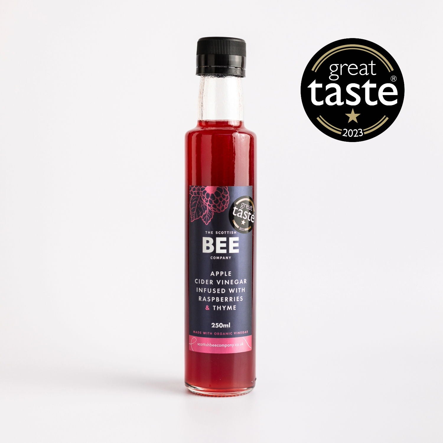Scottish Bee Company Apple Cider Vinegar Infused with Raspberries &amp; Thyme