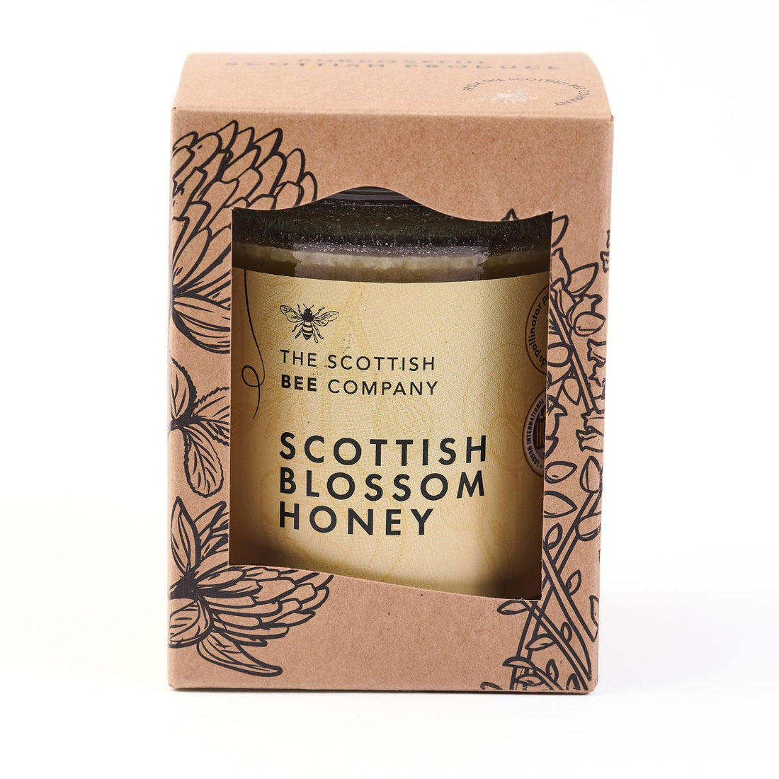 Scottish Blossom Honey 340g gift packaging